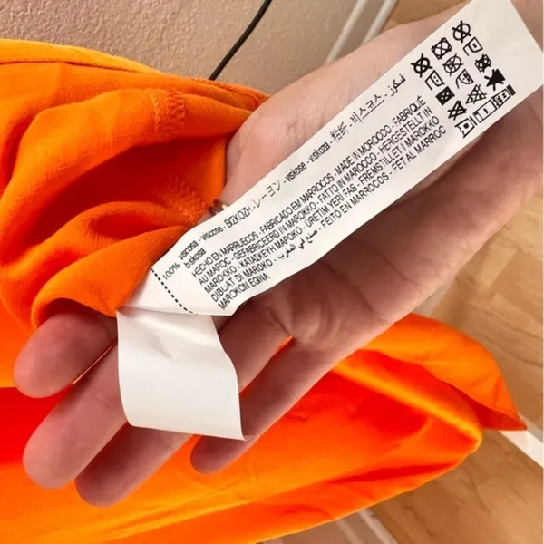 Zara Flowing Dress - Limited Edition Orange Size Small‎ - Image 15