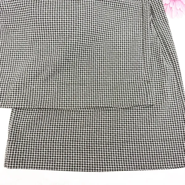 Free People Josie Houndstooth Wide Leg Pants Trousers Black White High Rise Boho - Image 11