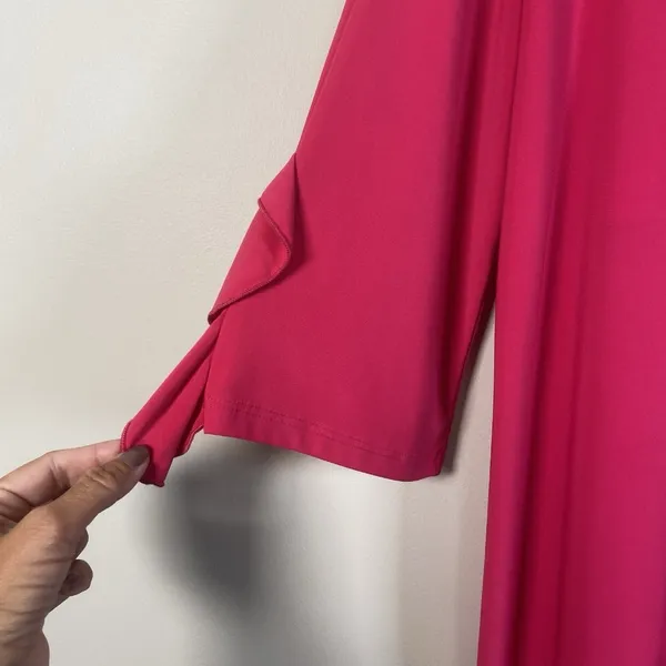 NWT Clara Sun Woo Pink Dress New With Tags Size X-Large Stretch $102 Retail‎ USA - Image 4