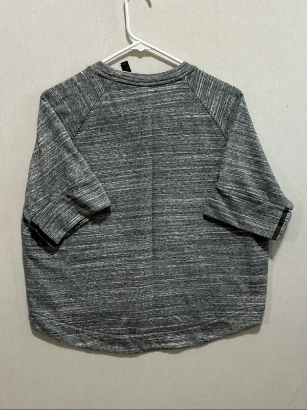 adidas Women's Gray Heather Short Sleeve Athletic Tee - Image 6