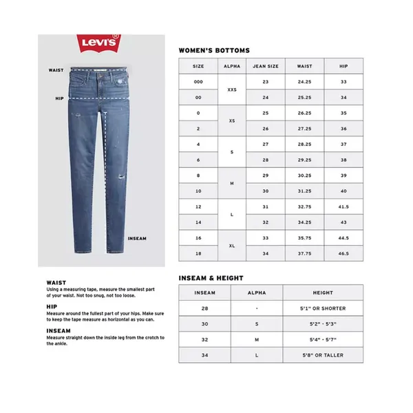 Levi's 725 High Rise Bootcut Women's 28x30 Jeans Dark Wash Lapis Dark Horse - Image 8