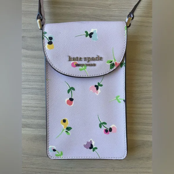 Kate Spade Cherry Blossom Phone Crossbody - Image 3
