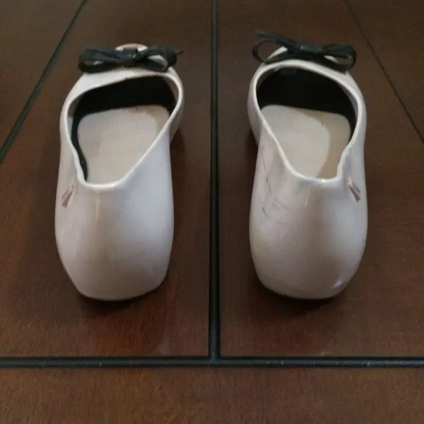Melissa Space Love ballet flats black bow size 6 - Image 5
