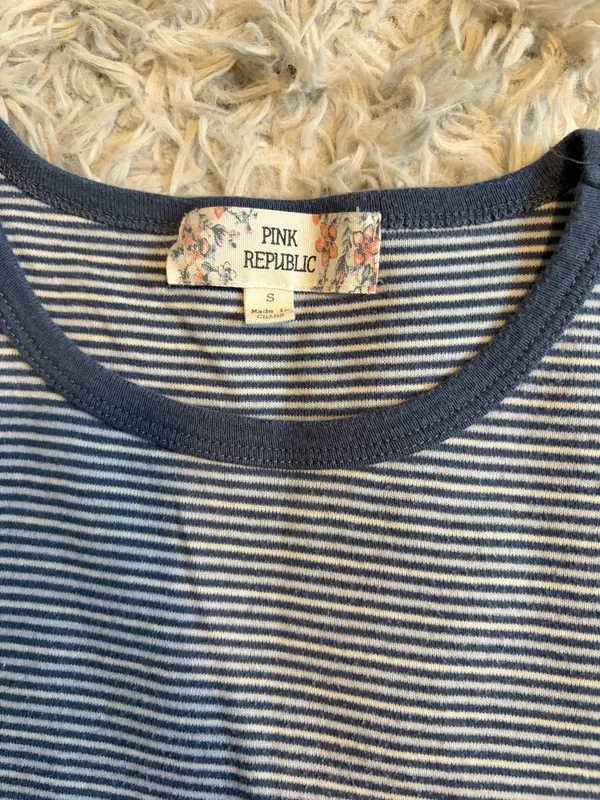 Pink Republic Striped Tee - Image 2
