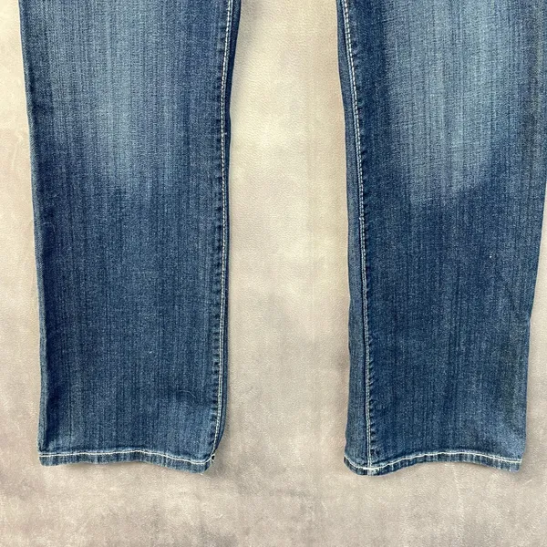 Lee‎ Slender Secret Lower Waist Jeans Women 12 Stretch Western Urban Cowgirl - Image 5
