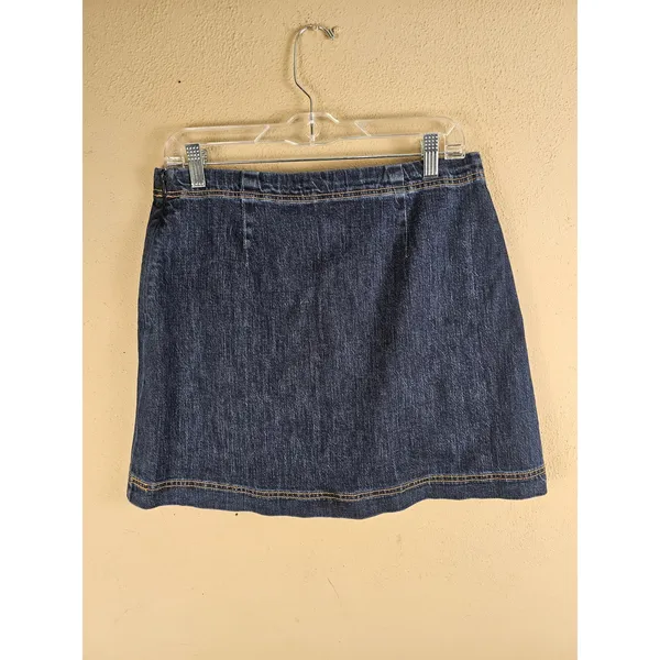 Pilcro Anthropologie Womens Denim‎ Mini Skirt Medium - Image 2