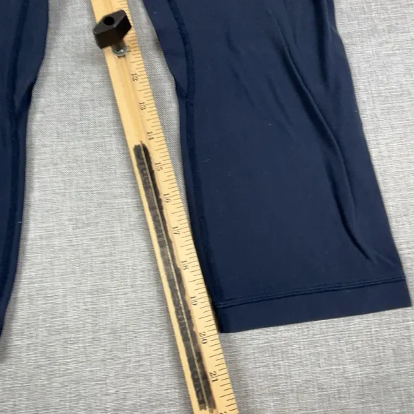 Lululemon Leggings Womens S Black High Rise Capri Yoga Pants Athletic Gym - Image 5