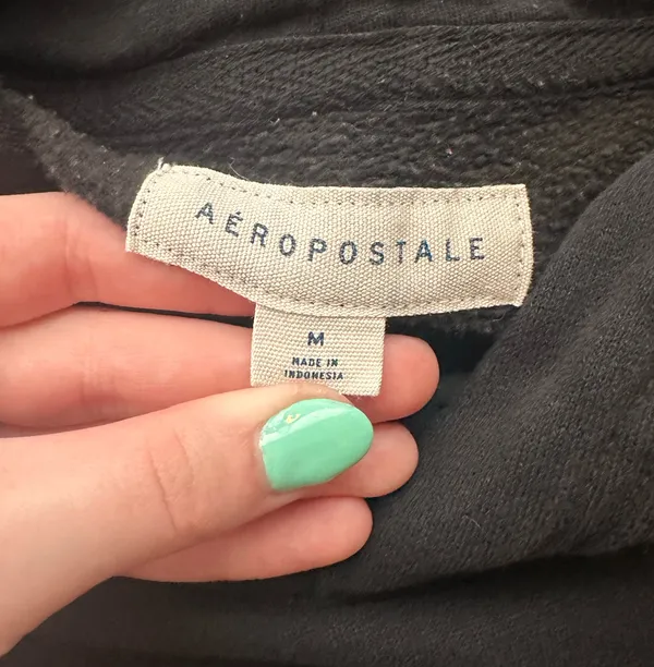 Aeropostale Black Hoodie - Image 4