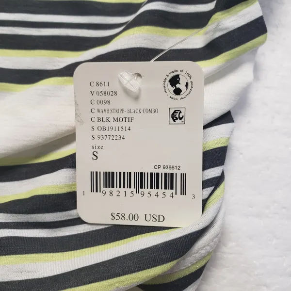 Free People Movement Women's Sport Mode Muscle Tank in Wave Stripe Muscle Tank size S NWT - Image 8