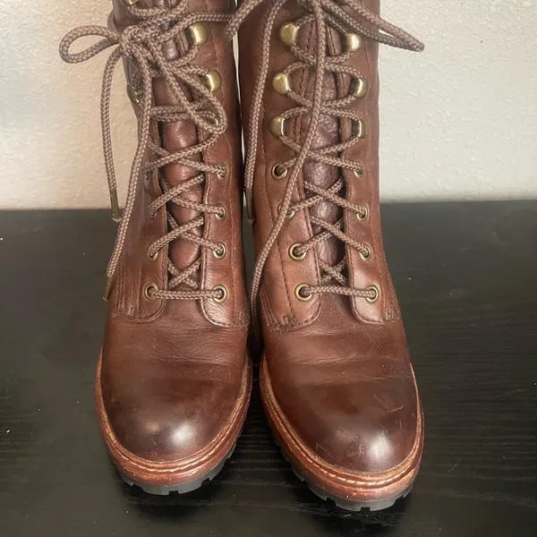 Frye Lucy Lace-Up Boots - Image 6