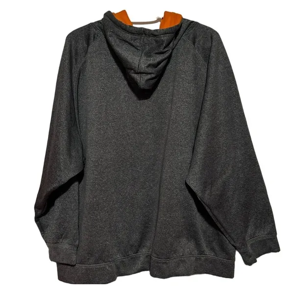 KA Knights‎ Apparel Gray Orange Tennessee Stitched Hoodie Size 2XL - Image 2