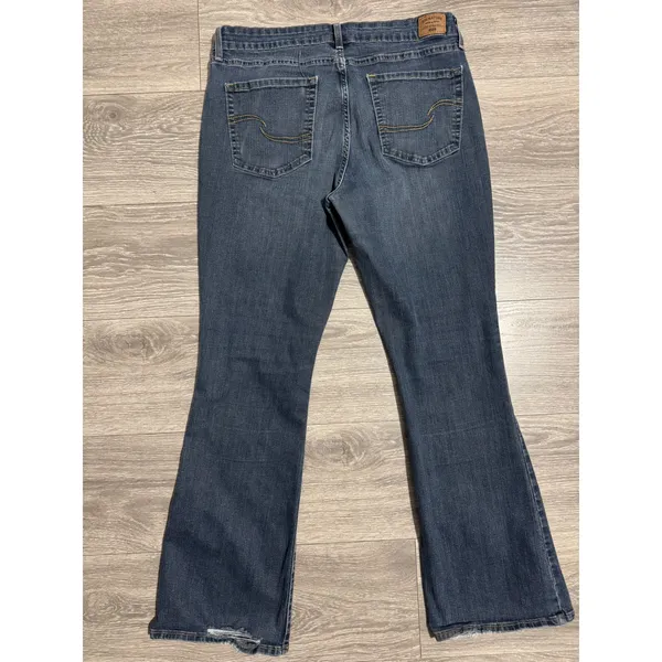 Signature by Levi Strauss Womens Totally‎ Shaping Bootcut Jeans Blue 14M 32x32 - Image 3