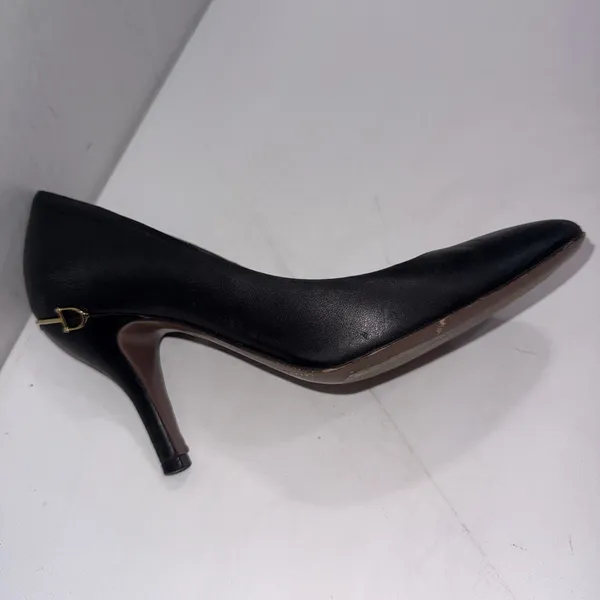 Gucci Amputee Right Only Old Money Classy Pump Leather Black Shoe Store Prop 36 - Image 16