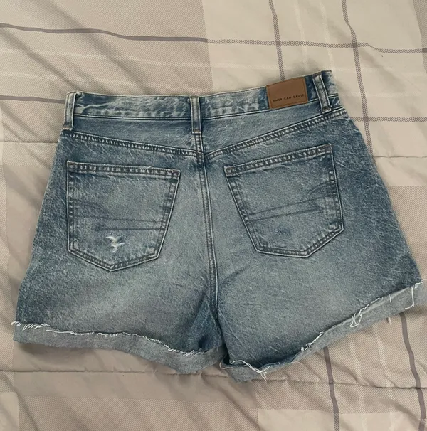 American Eagle Outfitters Mom Jean Shorts - Image 2