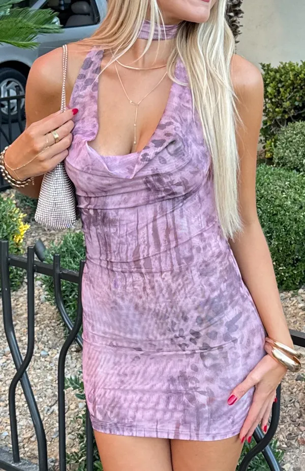 mini dress Purple Size XS - Image 2
