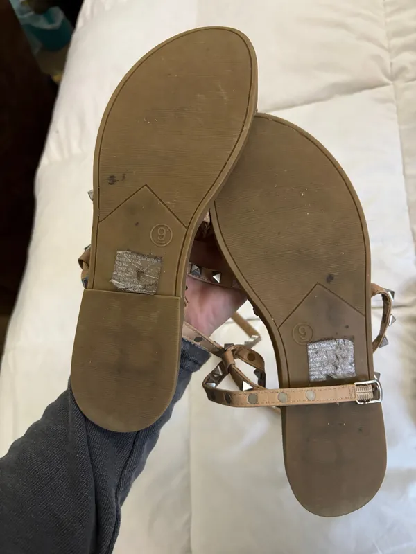 Sandals Brown Size 9 - Image 3