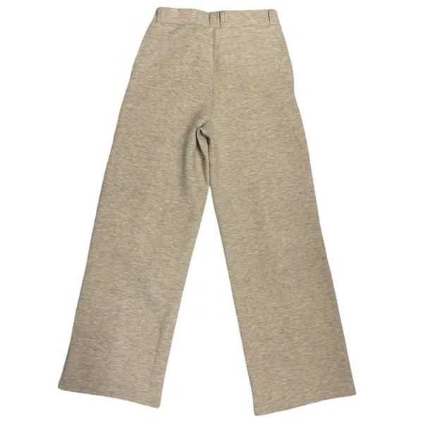 NWT OGL FuzzLuxe High Rise Straight Leg Pull On Pleated Pants Medium Morganite - Image 4
