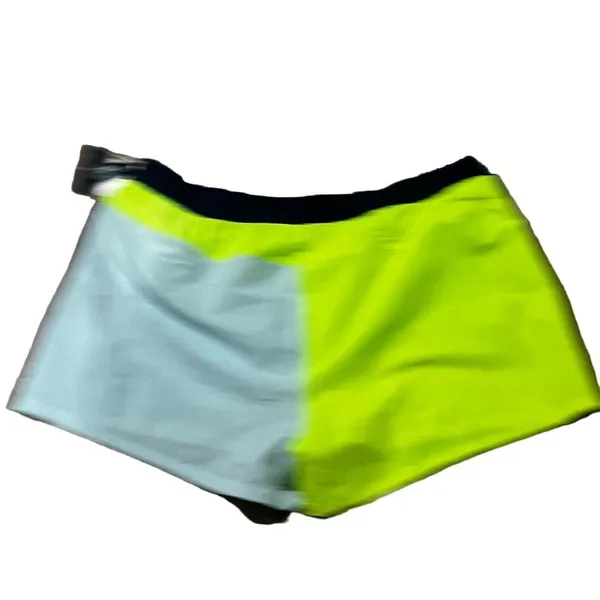 The North Face Women's Wander Shorts Neon Green/Light Blue Size XL Activewear - Image 2