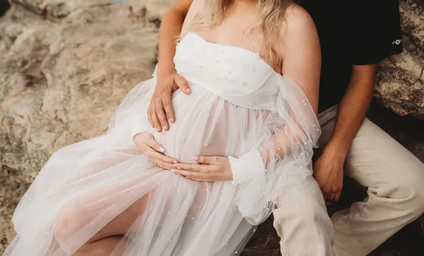 Maternity dress Pink - Image 2
