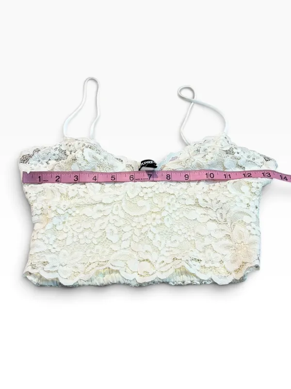 EXPRESS lace crop top - Image 2