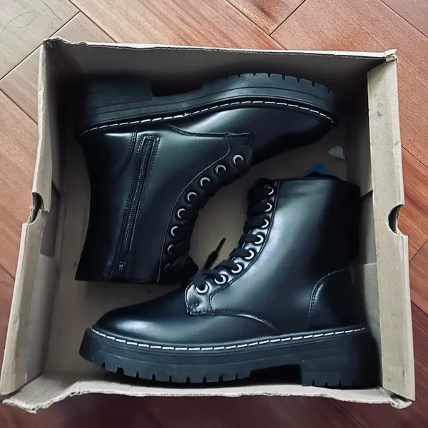 NEW Sugar Black Boots - Image 2