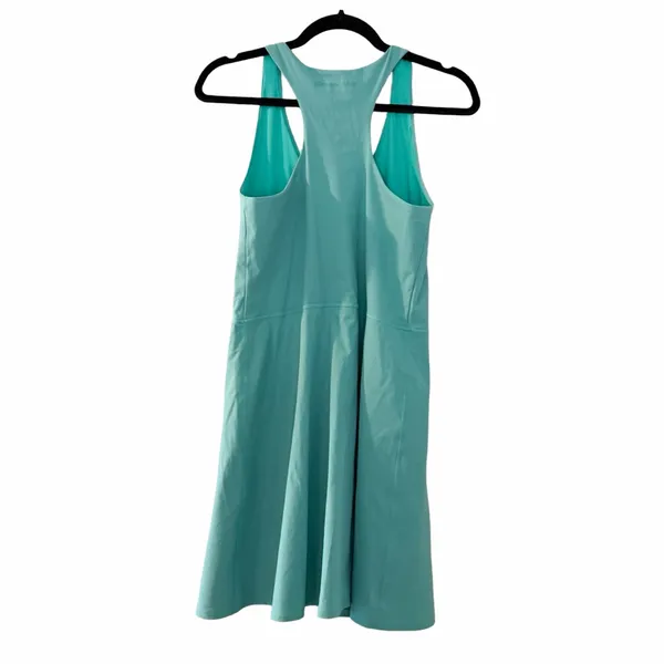 OUTDOOR VOICES Green Exercise Mini Dress Sz L - Image 6