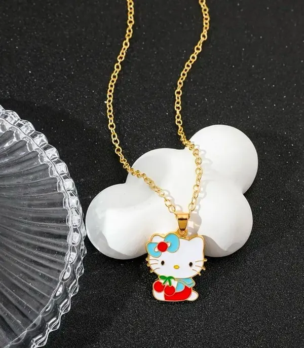 Hello Kitty Adorable Pendant “18 inch Necklace - Image 3