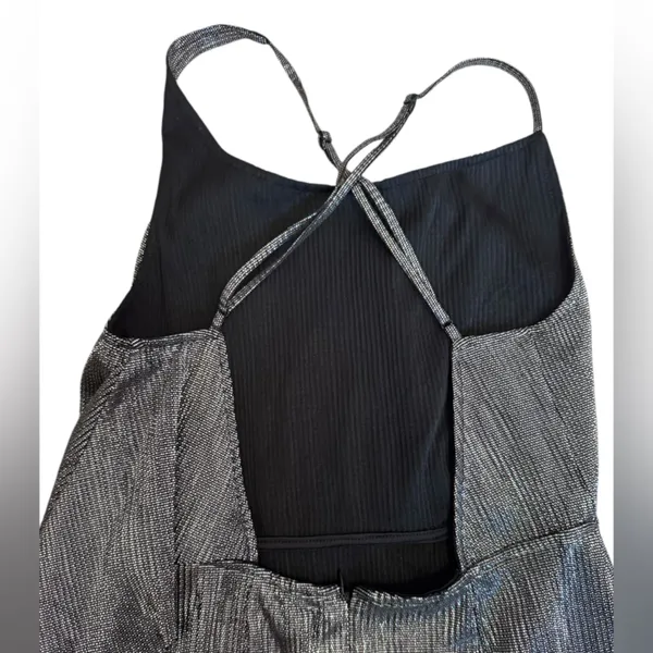 Lovers + Friends Mini Dress in Gunmetal Size Small‎ Black Sparkly Grey - Image 3