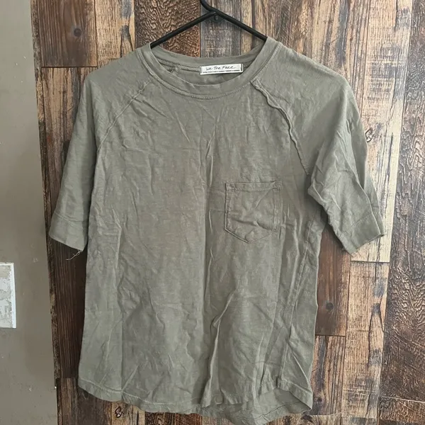 We the free womens gray T-shirt size (105) - Image 2