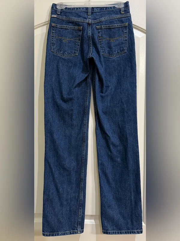 Cruel Girl Women's Dark Blue Straight Leg Jeans Size 01 Long - Image 2