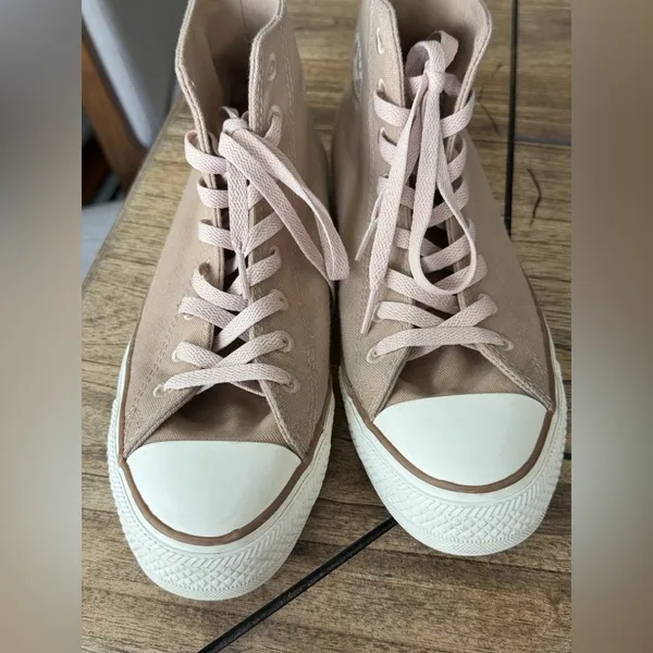 Converse Chuck Taylor All Star High Top "Parchment," "Oatmeal," or "Desert Sage. - Image 9
