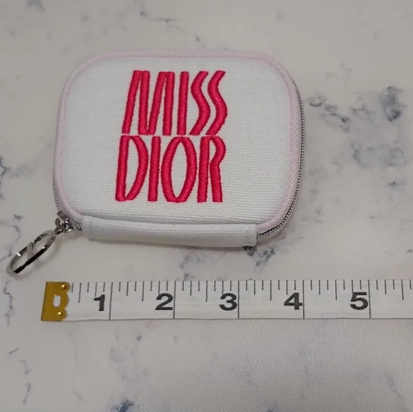 Dior Miss Dior Mini Travel Pouch Card Holder New No Tag - Image 9
