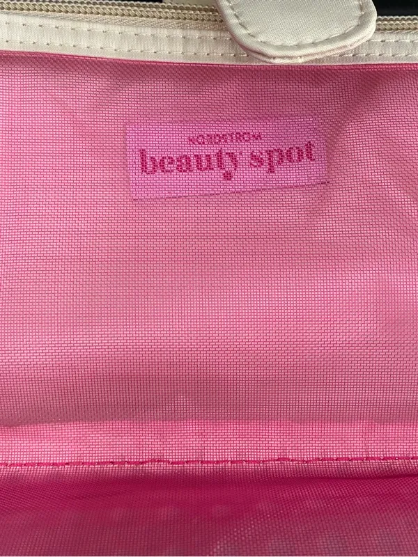 Nordstrom Beauty Spot Cosmetic Travel Makeup Case Pink Brand New - Image 5