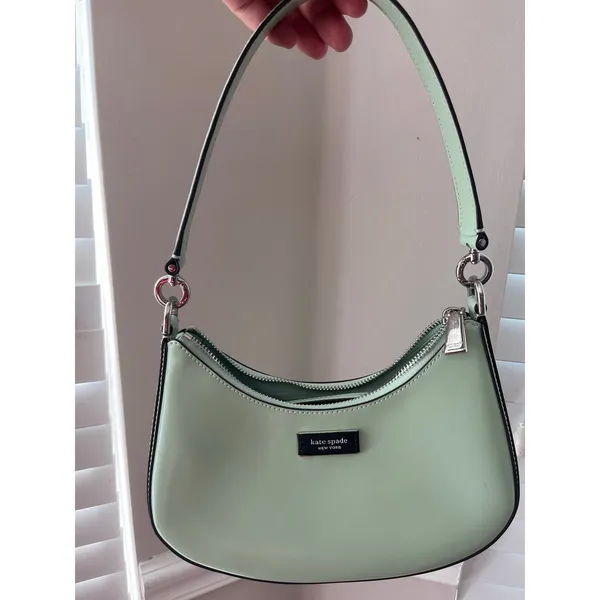 Kate Spade New York Sam Icon small convertible crossbody/shoulder bag pistachio - Image 8