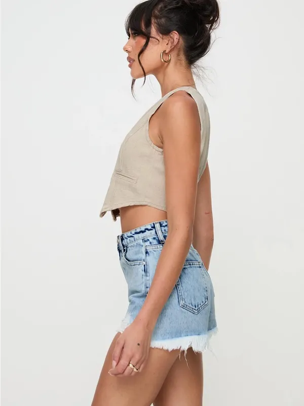 Princess Polly Anne Denim Shorts - Image 13