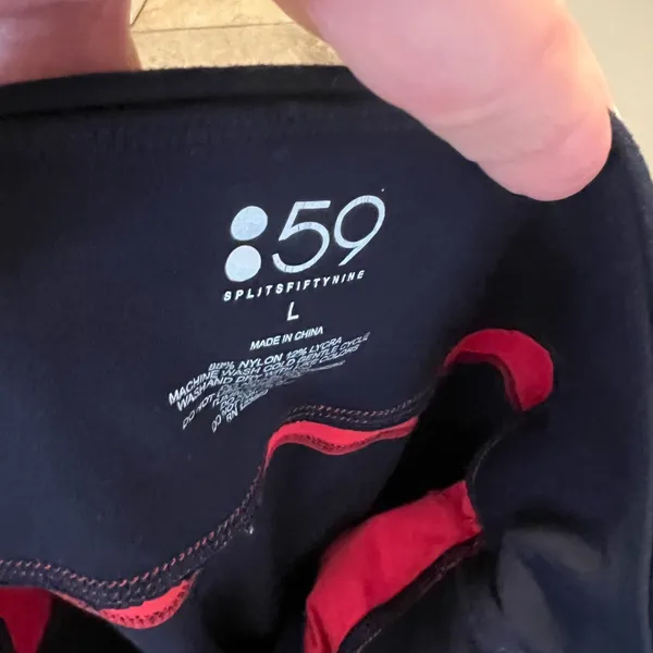 Splits59 sinker tight‎ navy/red large - Image 7