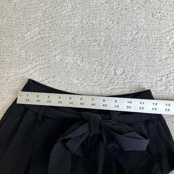 Women's‎ Athleta Size 4 Cardiff Pant Black Business Travel Cuff Ankle - Image 4