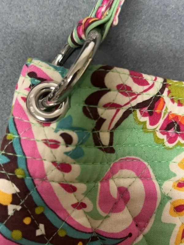 Vera Bradley Quilted Paisley Shoulder Bag - Image 5