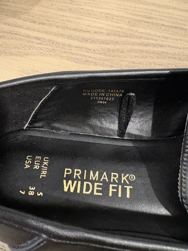 Primark wide fit dressy loafers. Women’s size 7W. - Image 4