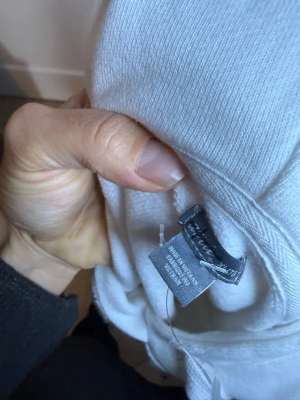 Aerie White Oversized Hoodie - Image 4