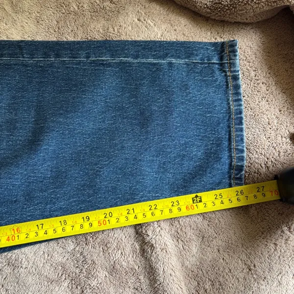 Frye Barrel Jean Medium Wash High Rise Button Fly Denim Size 8 NEW - Image 9