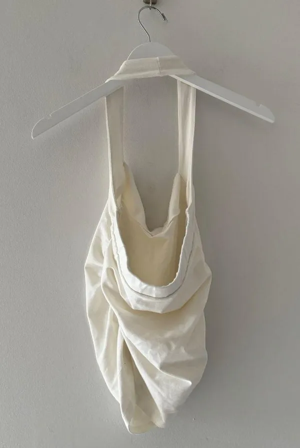 REFORMATION Arwen Ivory Knit Tank M - Image 6