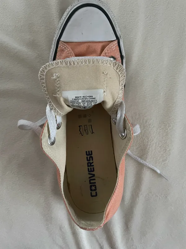 Converse All Star Peach Beam Women’s size 7 - Image 3
