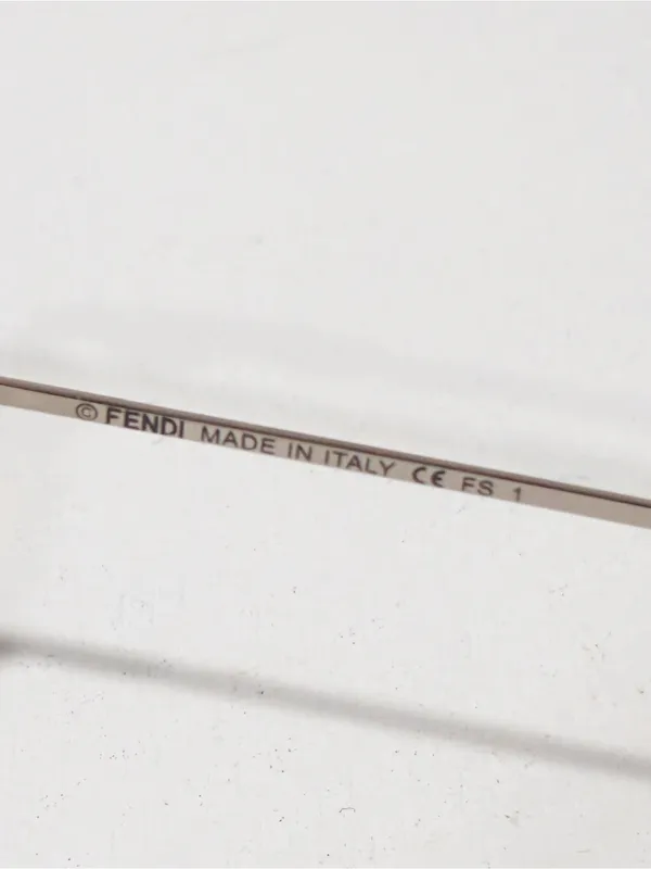 Fendi Ff0342/S‎ B1zho Silver Grey Beige Yellow Cat Eye Sunglasses - Image 5