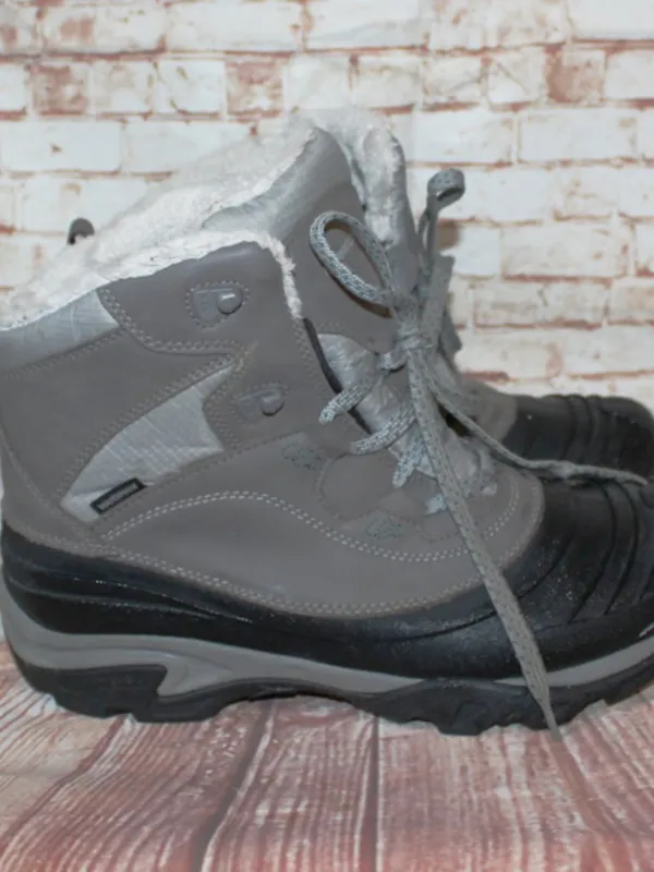 Merrell Opti-Warm Insulation Waterproof Boots Gray Women's Size 6.5 - Image 4