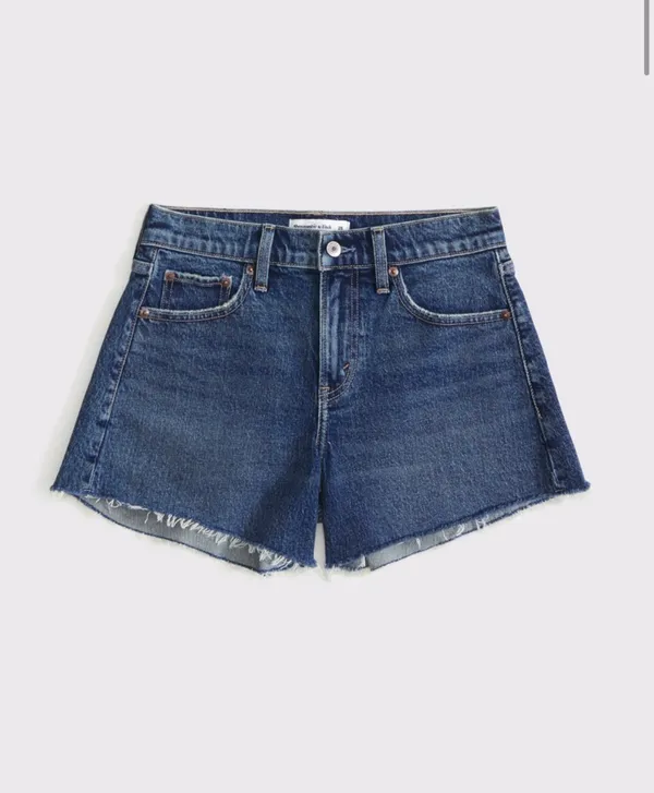 Abercrombie Mid-Rise A-Line Shorts Curve Love - Image 4