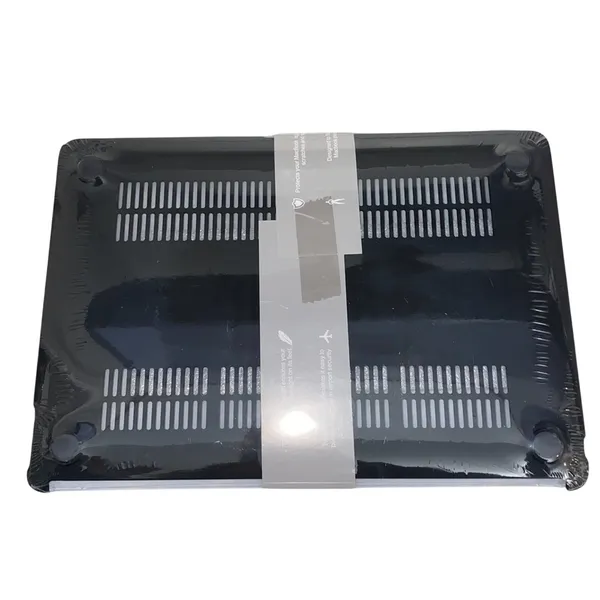 MacBook‎ Air 13 Case A1932 A2179 Marble Hard Shell Cover Black Gold NWT - Image 2