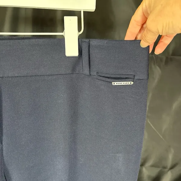 Anne Klein Blue Straight Leg Pants Sz 16 - Image 4