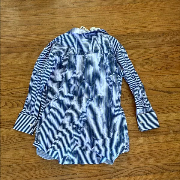 Ser.o.Ya Oversized Halley shirt Blue - Image 3
