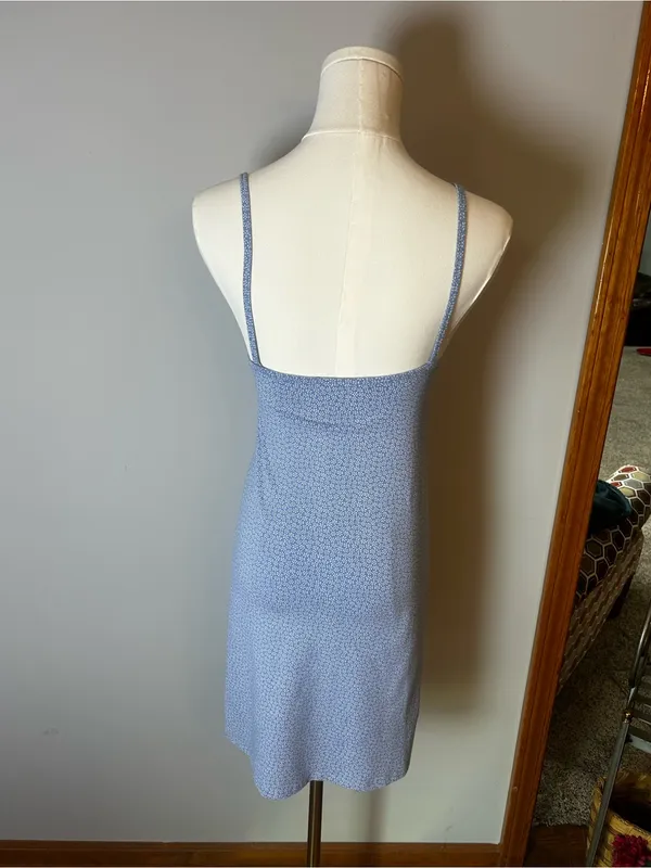 Brandy Melville Light Blue Slip Dress Amara Size S - Image 3